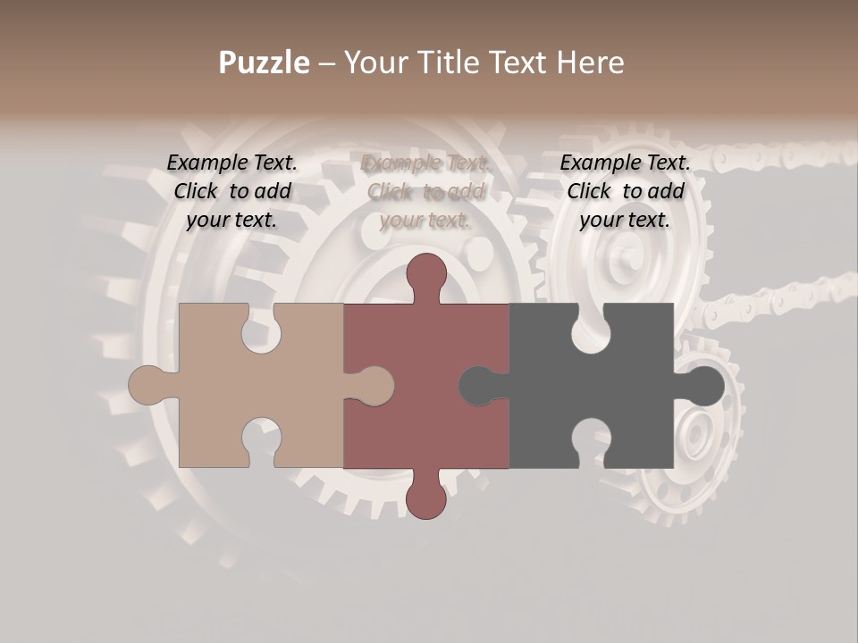 Manufacturing Tool Industrial PowerPoint Template