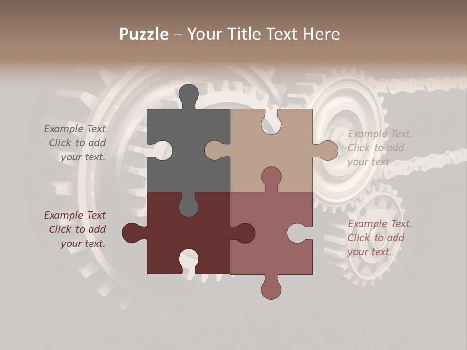 Manufacturing Tool Industrial PowerPoint Template
