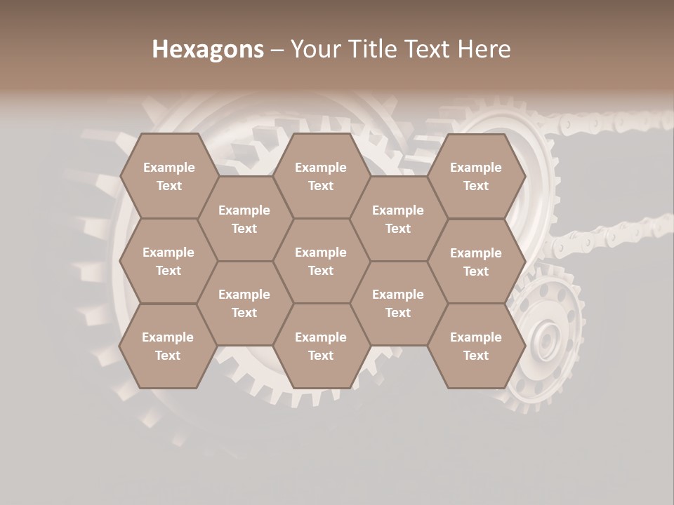 Manufacturing Tool Industrial PowerPoint Template