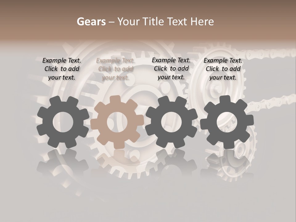 Manufacturing Tool Industrial PowerPoint Template