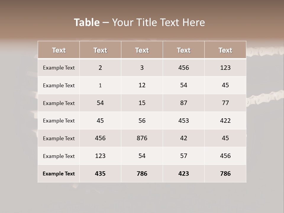 Manufacturing Tool Industrial PowerPoint Template