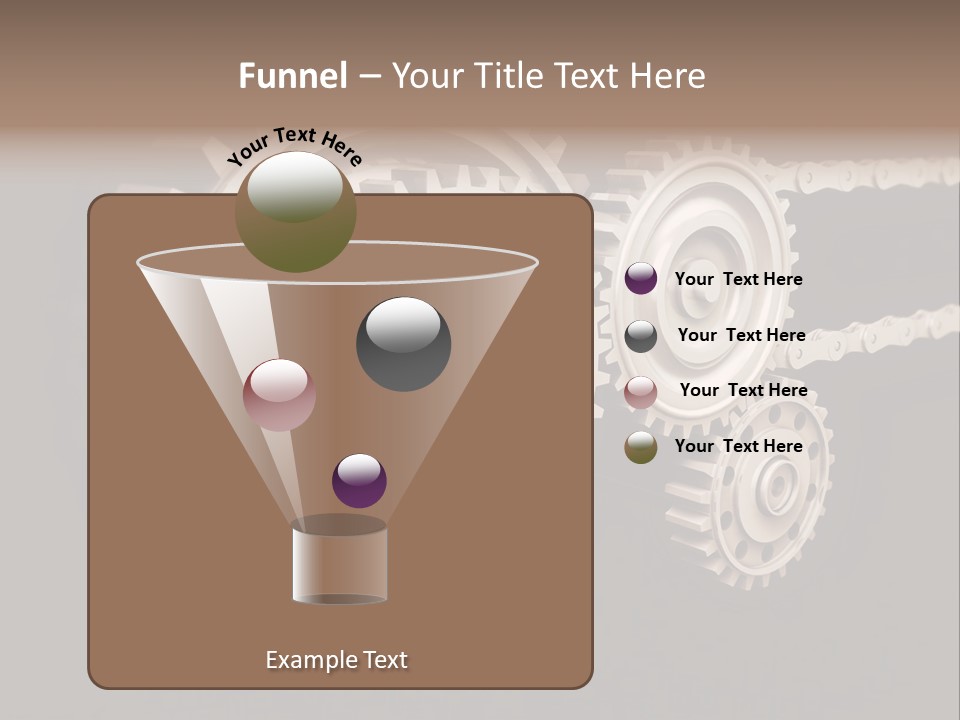 Manufacturing Tool Industrial PowerPoint Template