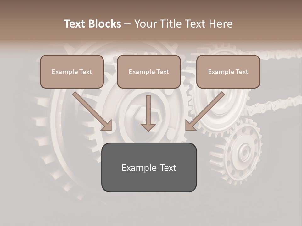 Manufacturing Tool Industrial PowerPoint Template