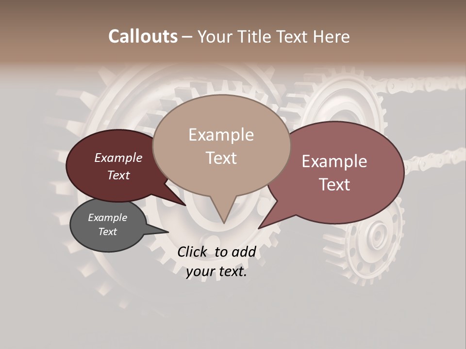 Manufacturing Tool Industrial PowerPoint Template