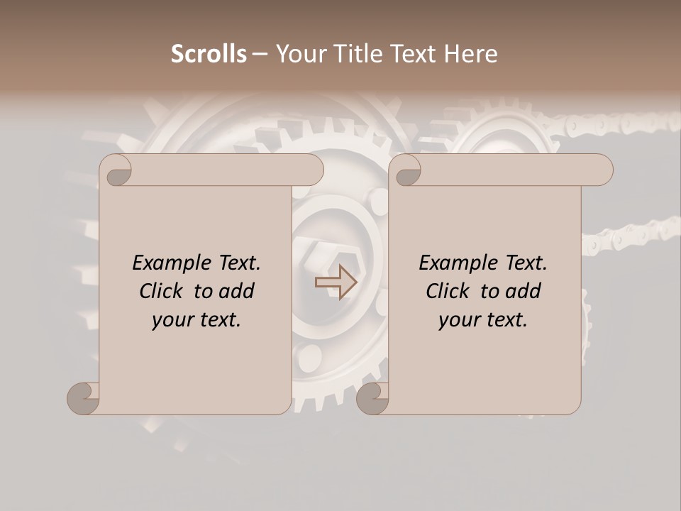 Manufacturing Tool Industrial PowerPoint Template