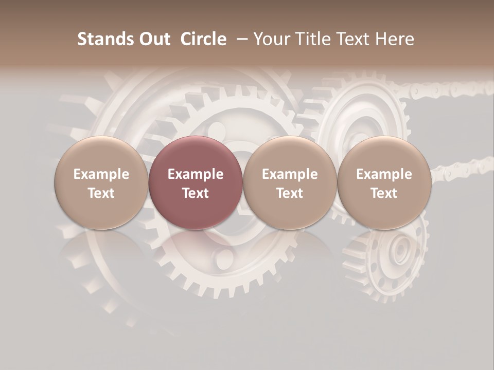 Manufacturing Tool Industrial PowerPoint Template