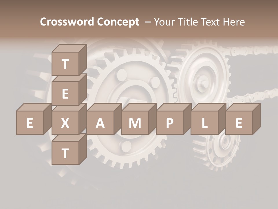 Manufacturing Tool Industrial PowerPoint Template