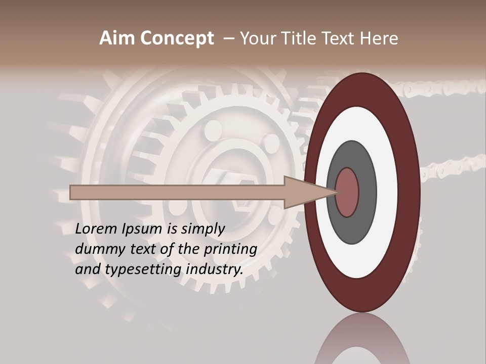 Manufacturing Tool Industrial PowerPoint Template