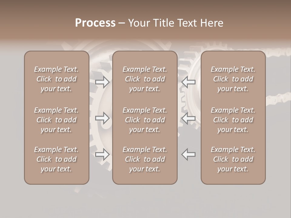 Manufacturing Tool Industrial PowerPoint Template
