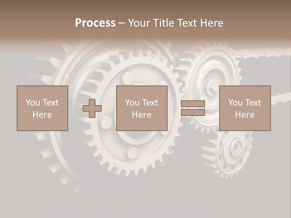Manufacturing Tool Industrial PowerPoint Template