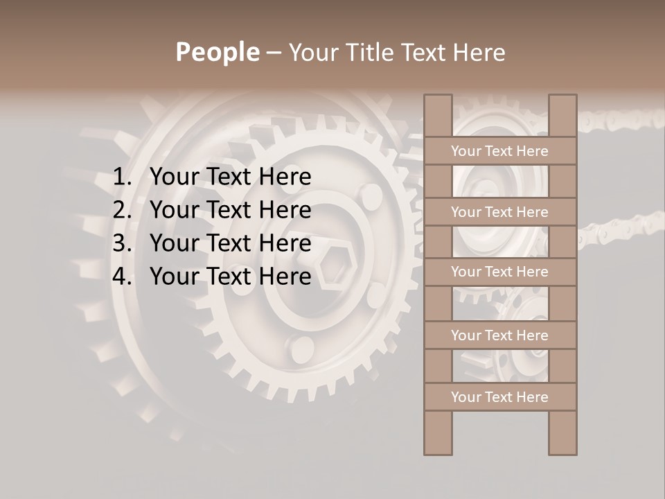 Manufacturing Tool Industrial PowerPoint Template