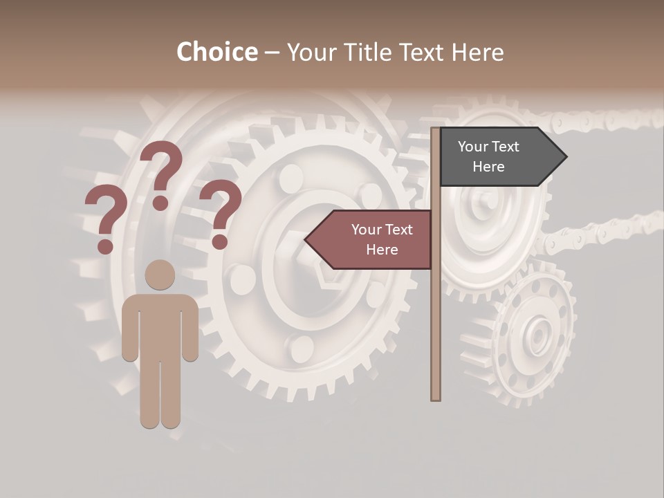 Manufacturing Tool Industrial PowerPoint Template