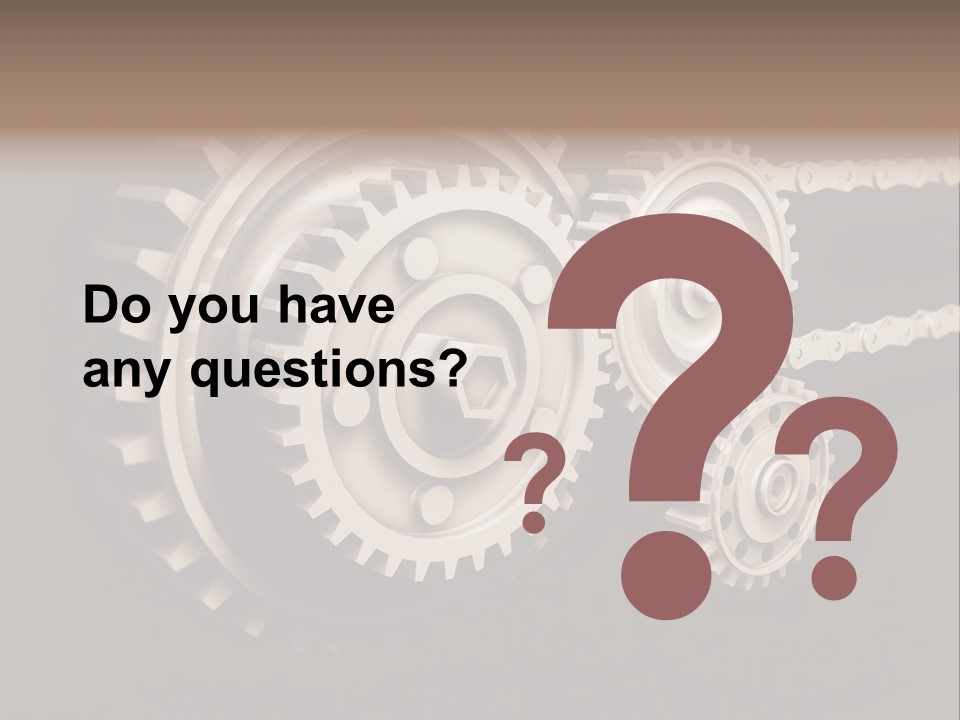 Manufacturing Tool Industrial PowerPoint Template