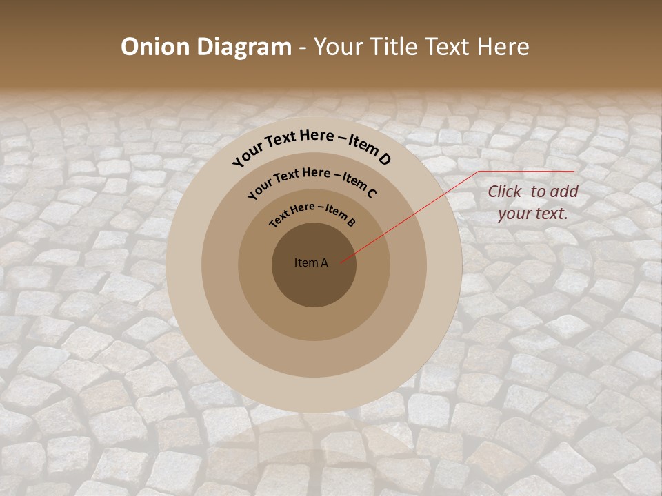 Walk Paved Way PowerPoint Template