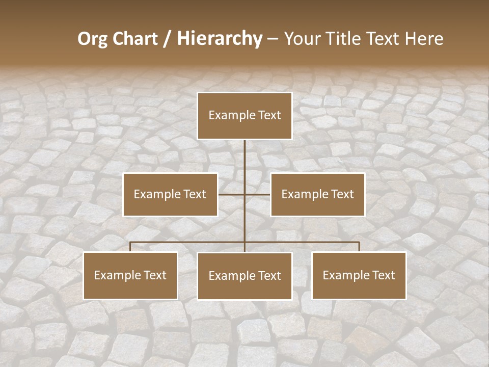 Walk Paved Way PowerPoint Template