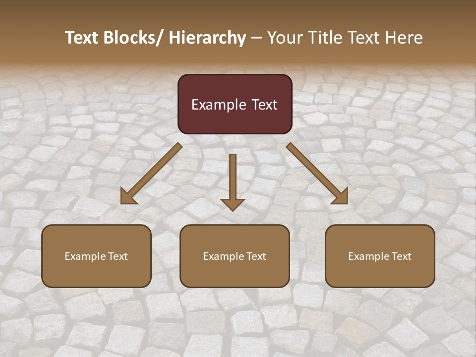 Walk Paved Way PowerPoint Template