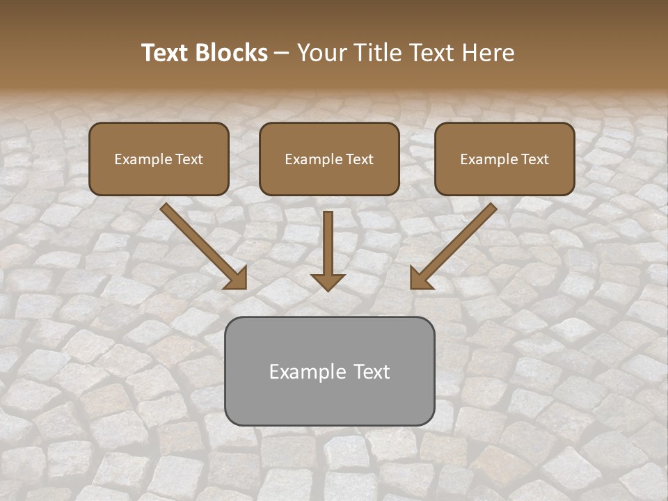 Walk Paved Way PowerPoint Template