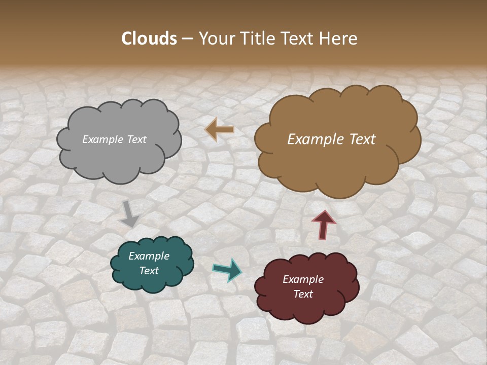 Walk Paved Way PowerPoint Template