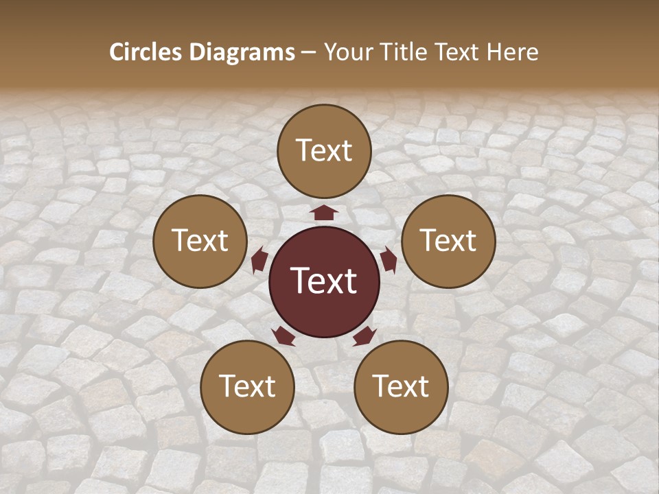 Walk Paved Way PowerPoint Template