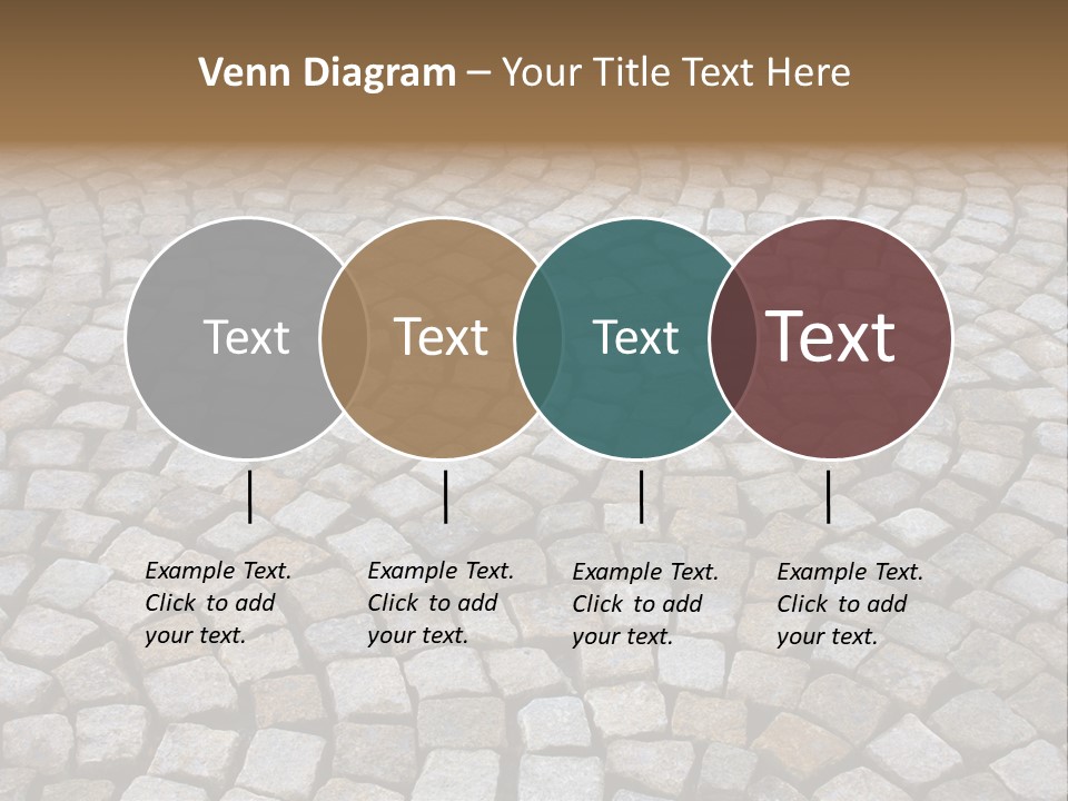 Walk Paved Way PowerPoint Template