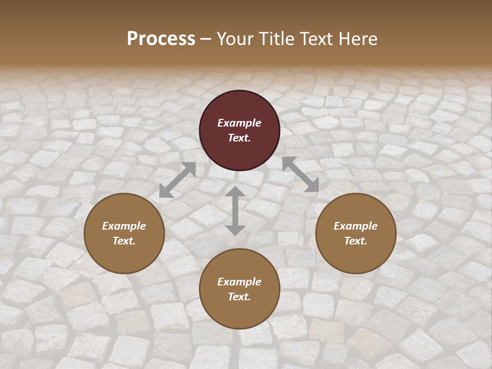 Walk Paved Way PowerPoint Template