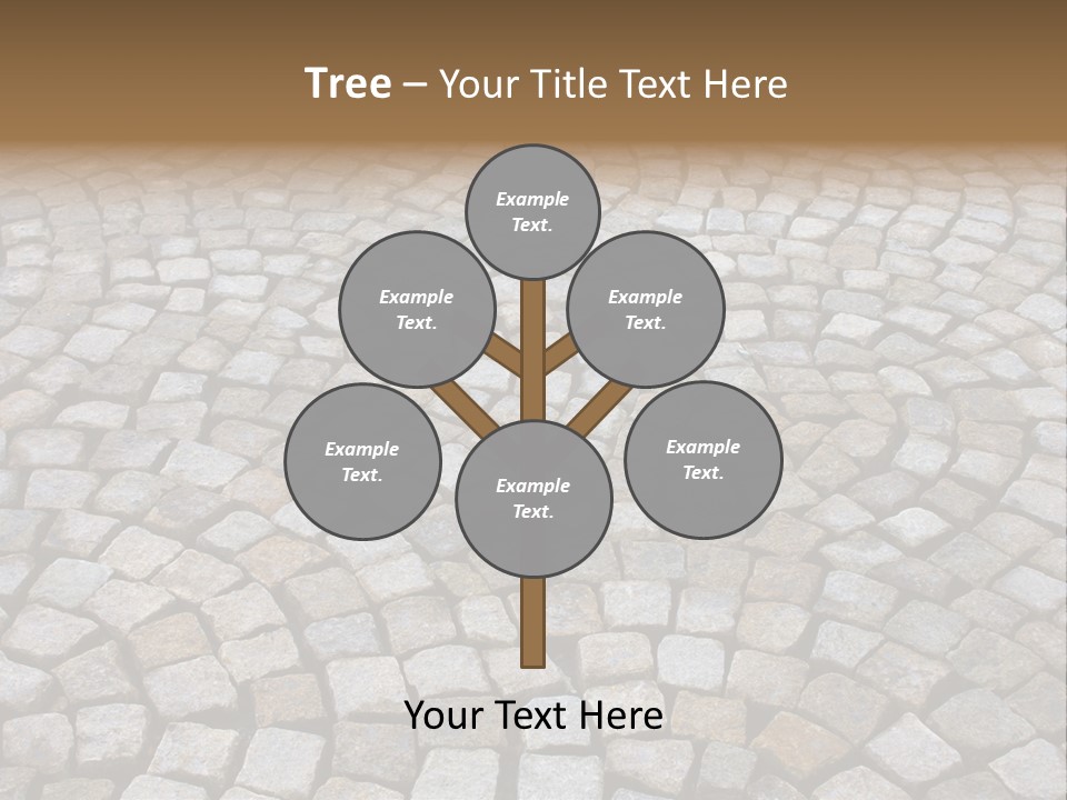 Walk Paved Way PowerPoint Template