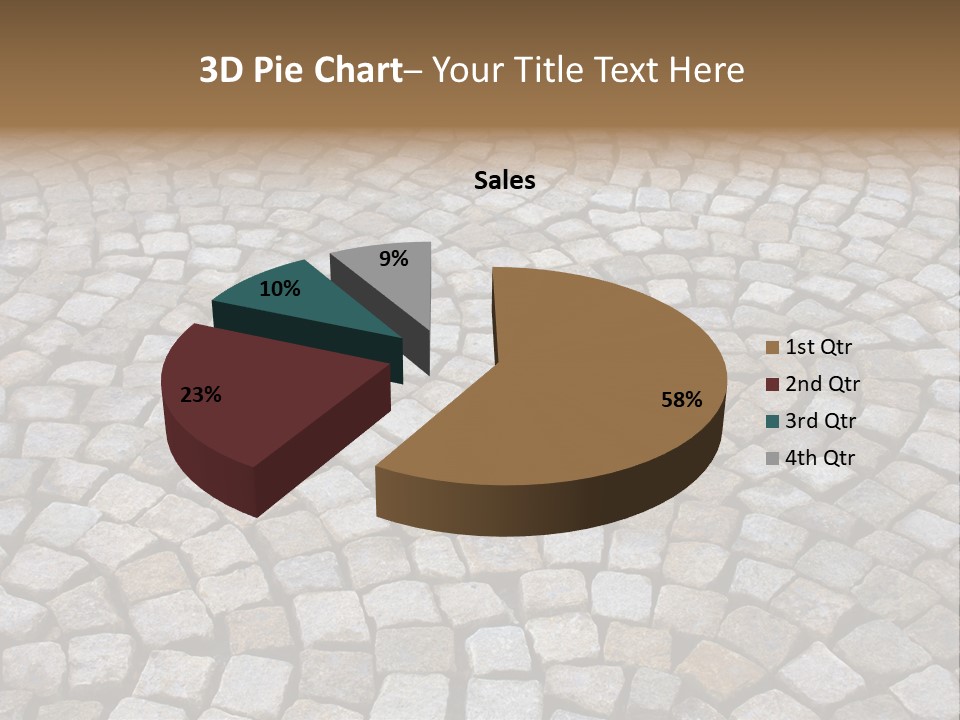 Walk Paved Way PowerPoint Template