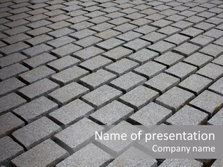 Background Abstract Paving PowerPoint Template