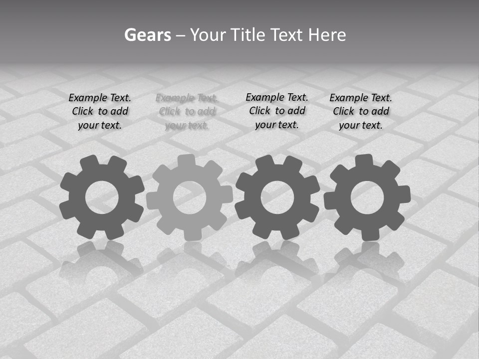 Background Abstract Paving PowerPoint Template