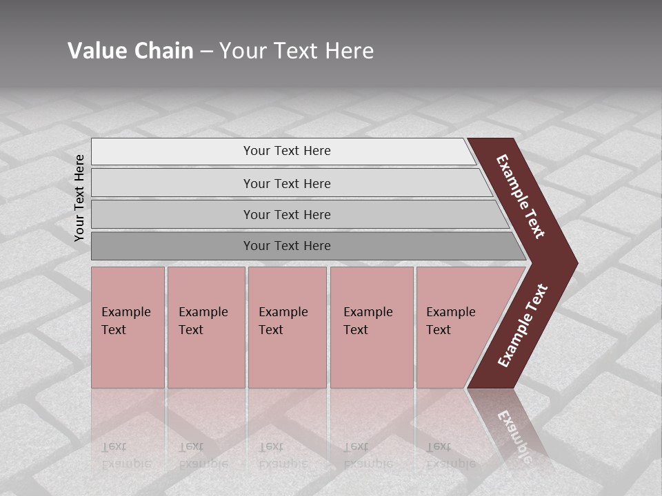 Background Abstract Paving PowerPoint Template