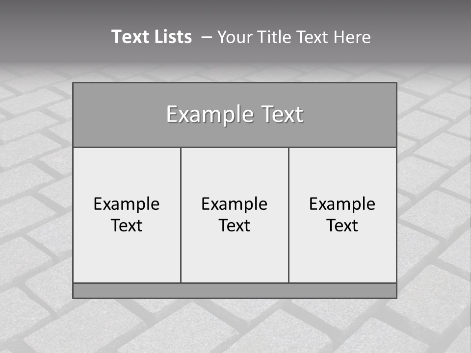 Background Abstract Paving PowerPoint Template