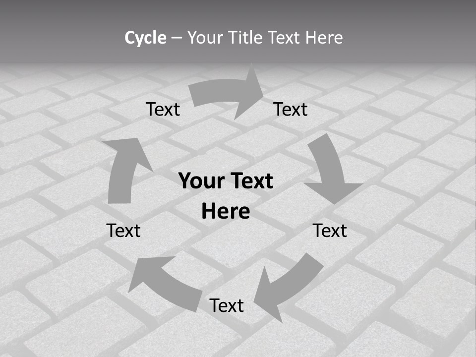 Background Abstract Paving PowerPoint Template