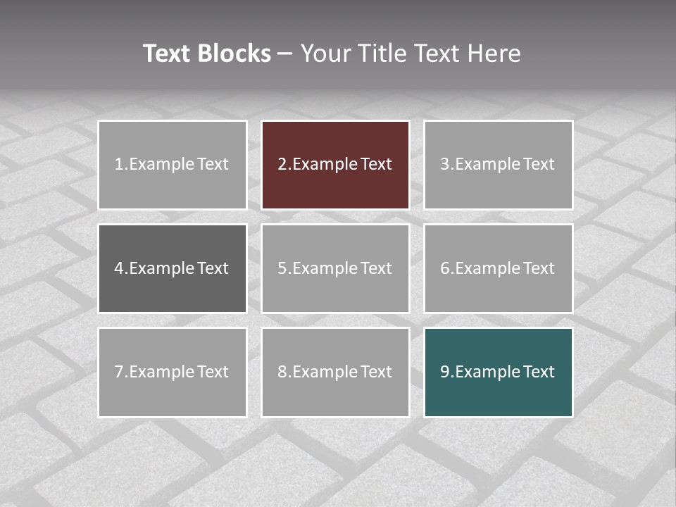 Background Abstract Paving PowerPoint Template