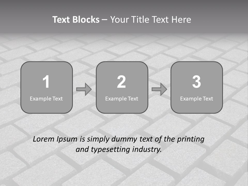 Background Abstract Paving PowerPoint Template