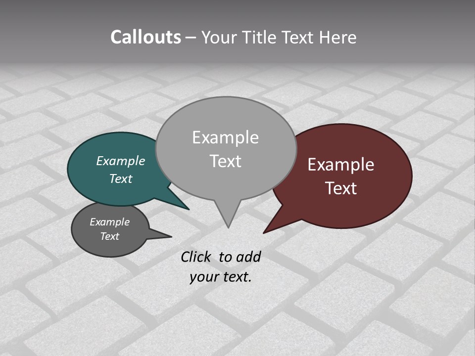 Background Abstract Paving PowerPoint Template