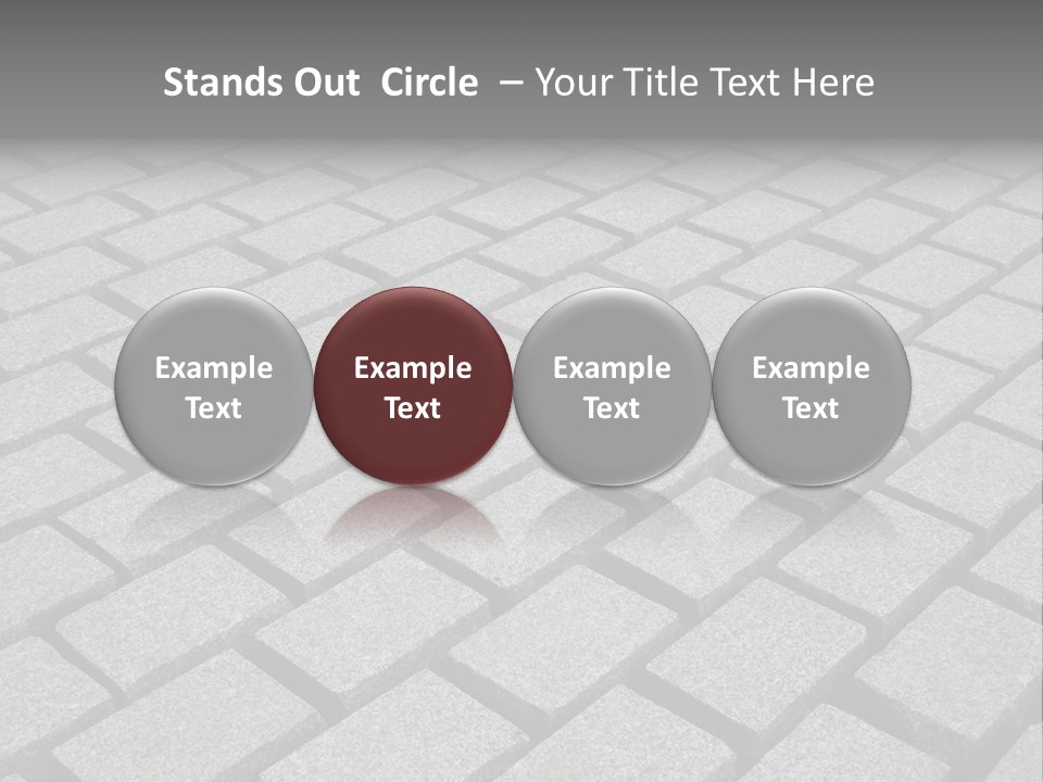 Background Abstract Paving PowerPoint Template