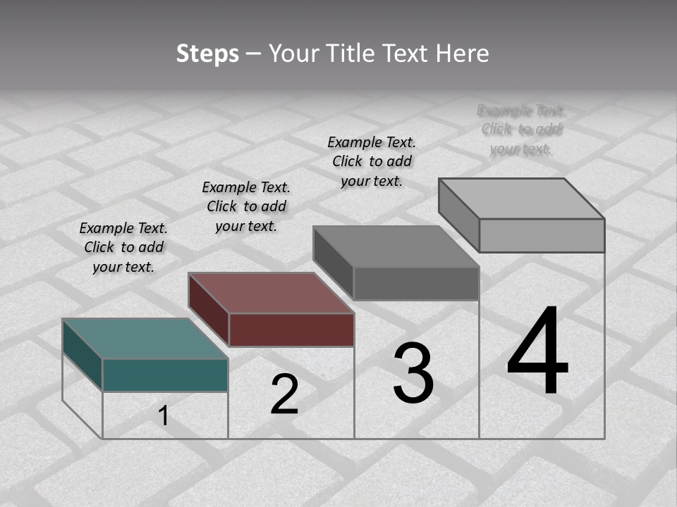 Background Abstract Paving PowerPoint Template