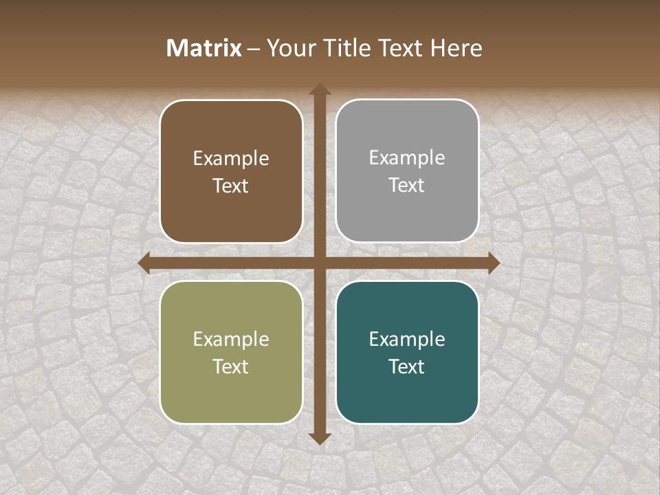 City Brick Traditional PowerPoint Template