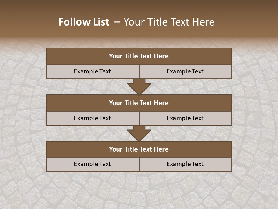 City Brick Traditional PowerPoint Template