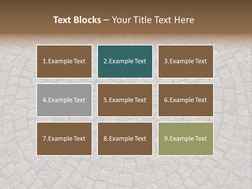 City Brick Traditional PowerPoint Template