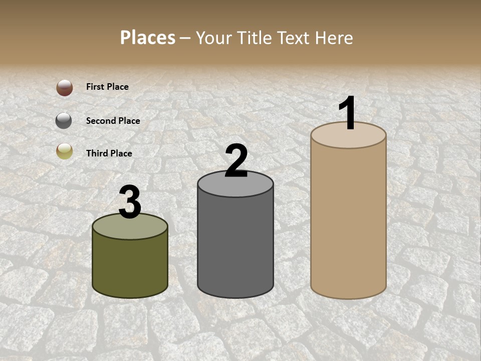 Paved Traditional Construction PowerPoint Template