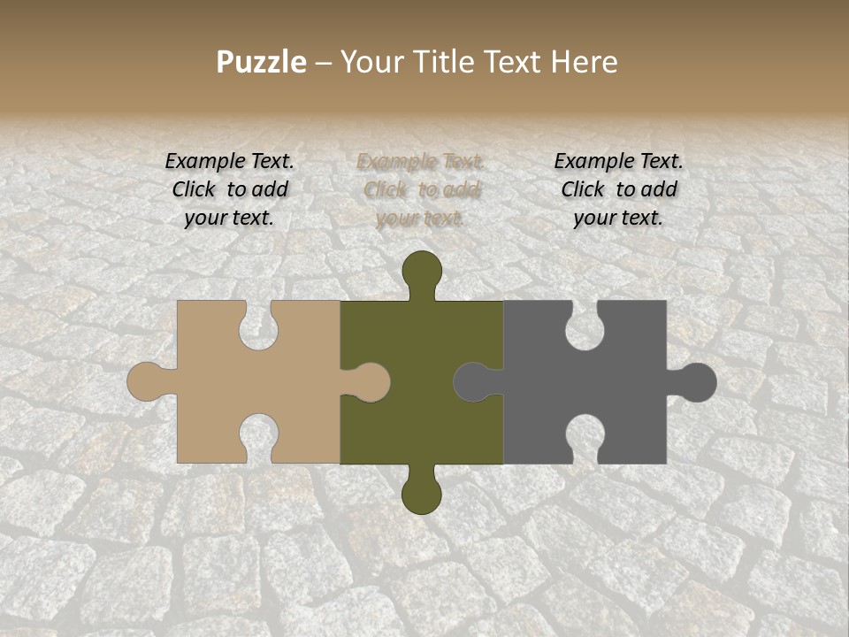 Paved Traditional Construction PowerPoint Template