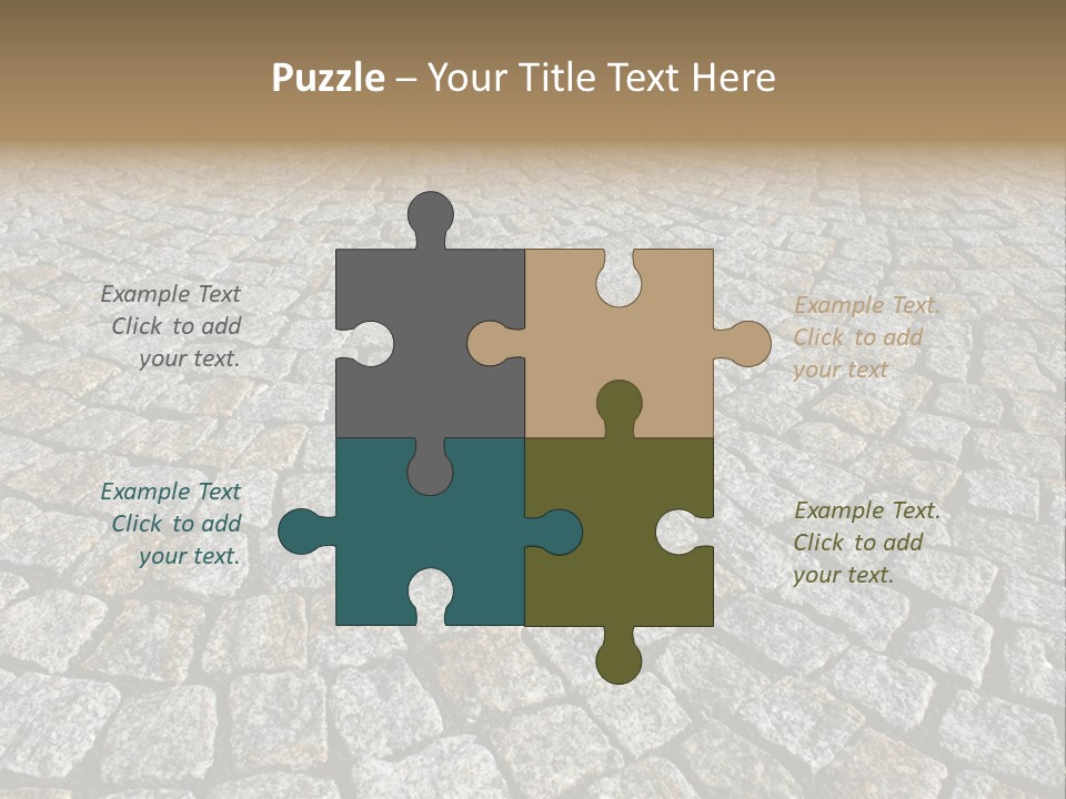 Paved Traditional Construction PowerPoint Template