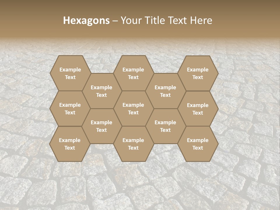 Paved Traditional Construction PowerPoint Template