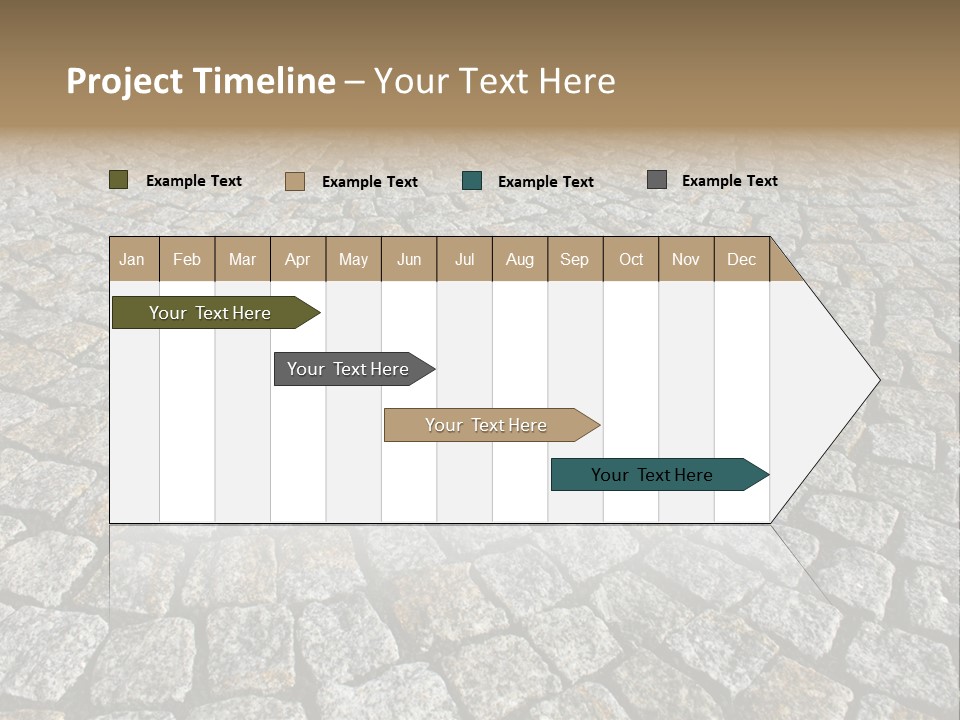 Paved Traditional Construction PowerPoint Template