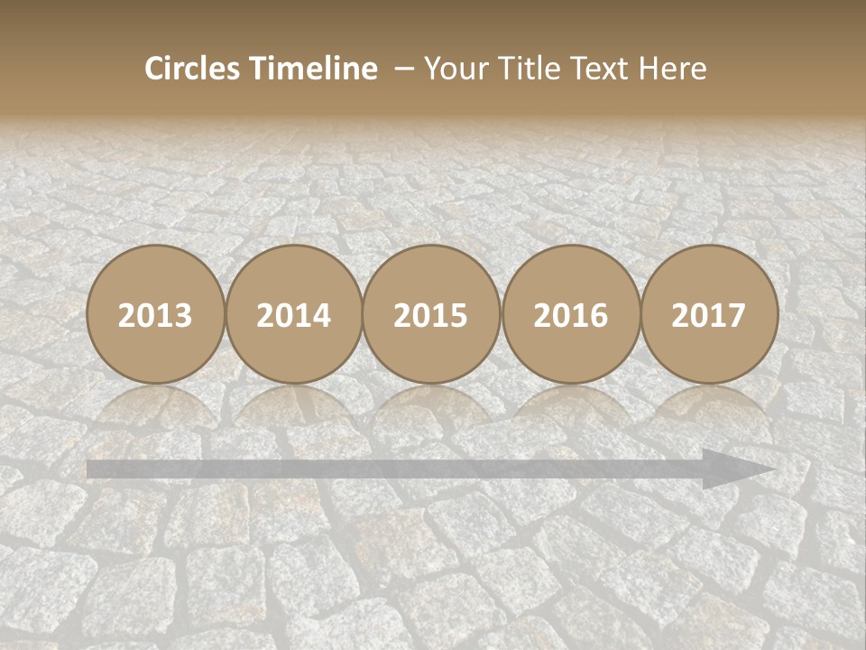 Paved Traditional Construction PowerPoint Template