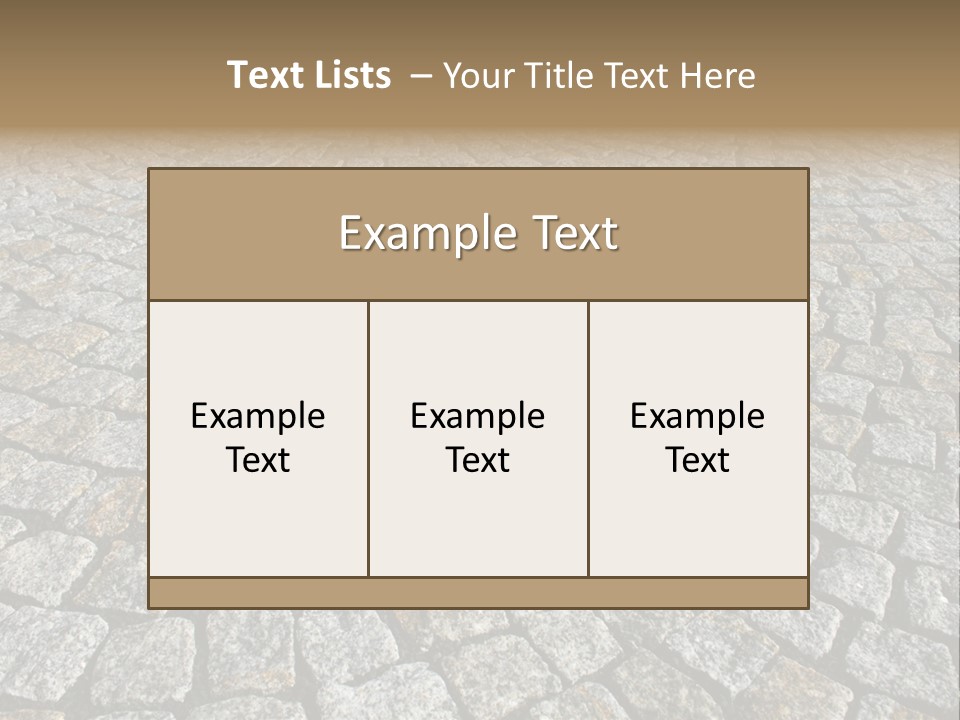 Paved Traditional Construction PowerPoint Template