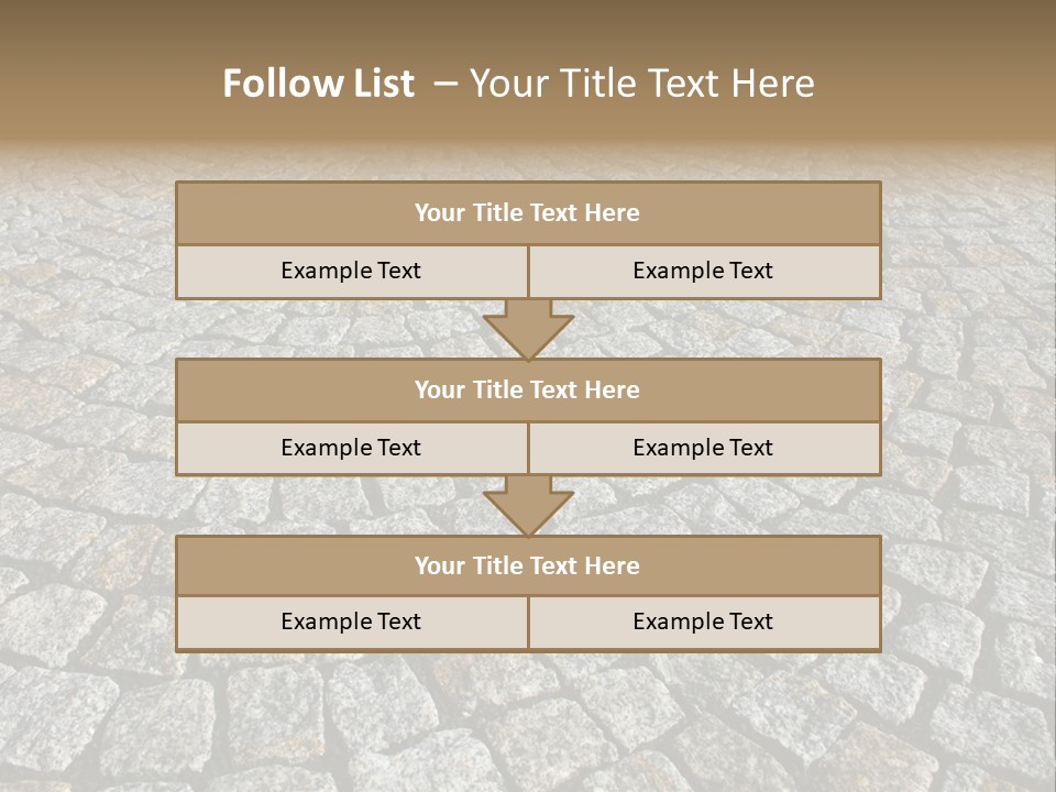 Paved Traditional Construction PowerPoint Template