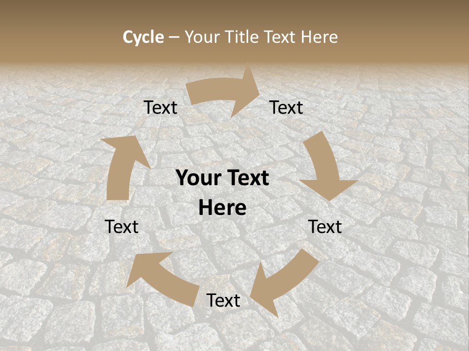 Paved Traditional Construction PowerPoint Template