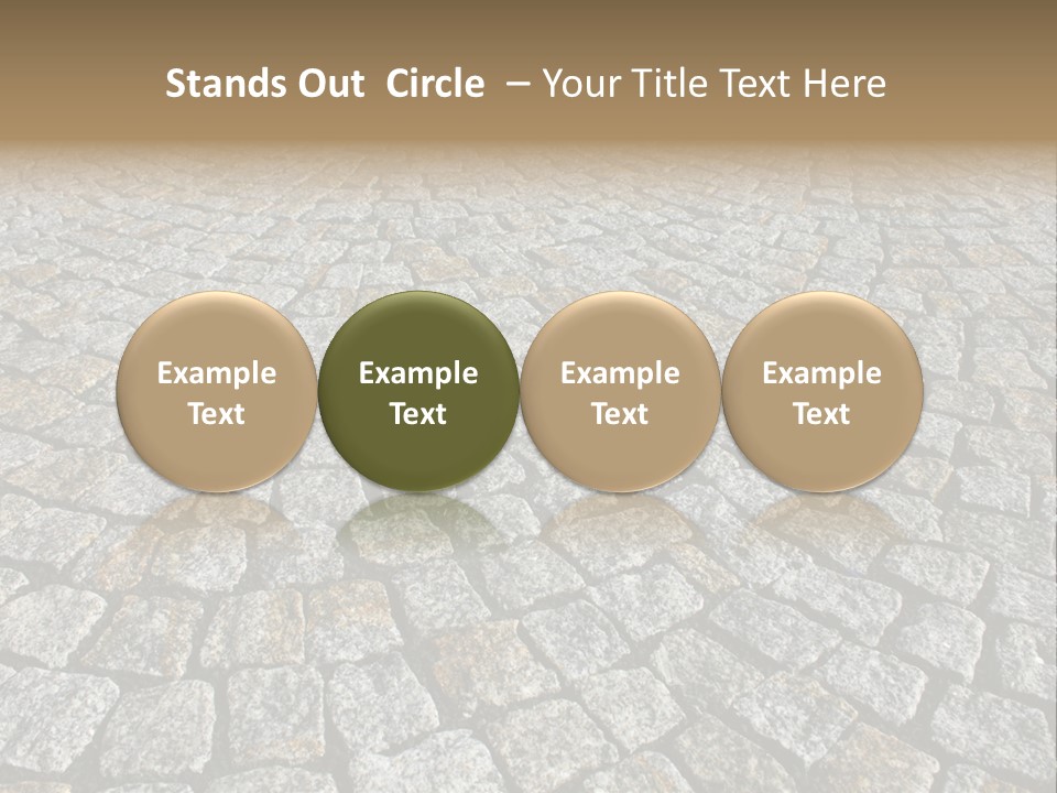 Paved Traditional Construction PowerPoint Template